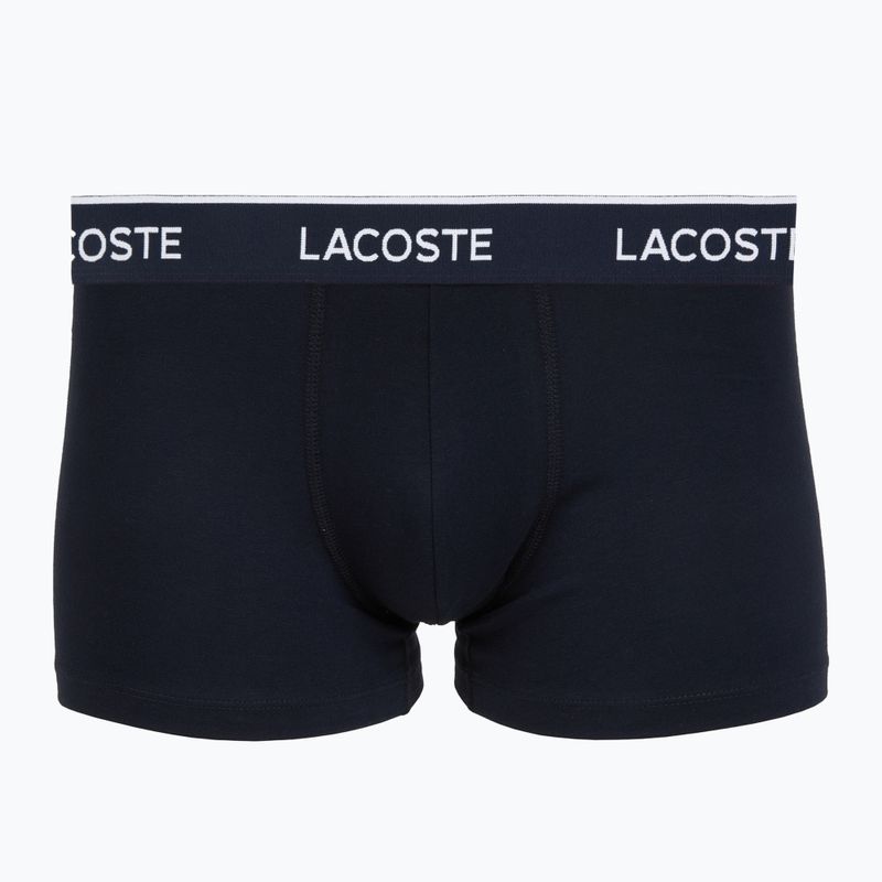 Bokserki męskie Lacoste 5H1300 3 pary navy blue/red/methylene 4