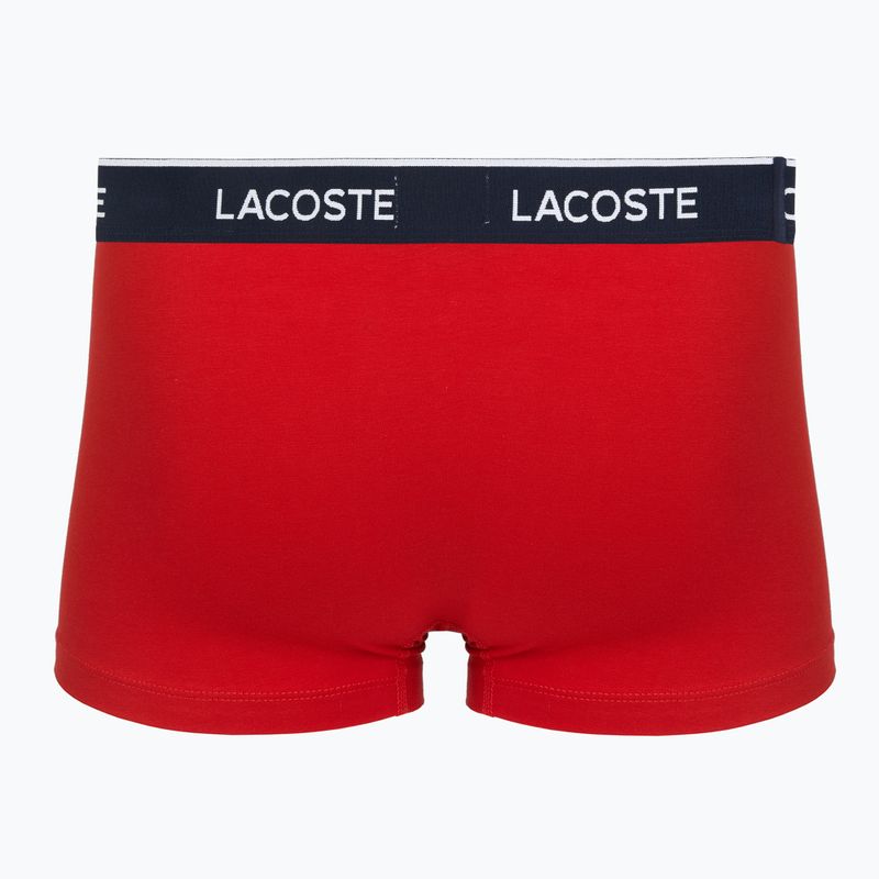 Bokserki męskie Lacoste 5H1300 3 pary navy blue/red/methylene 5