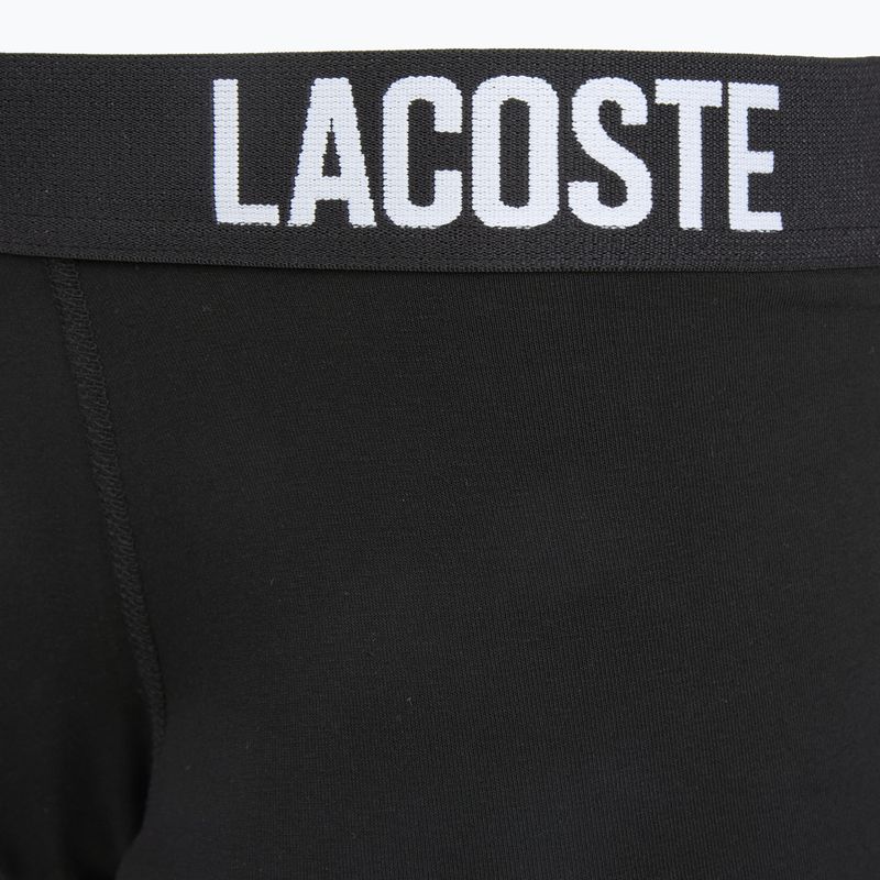 Bokserki męskie Lacoste 5H2393 3 pary black 4
