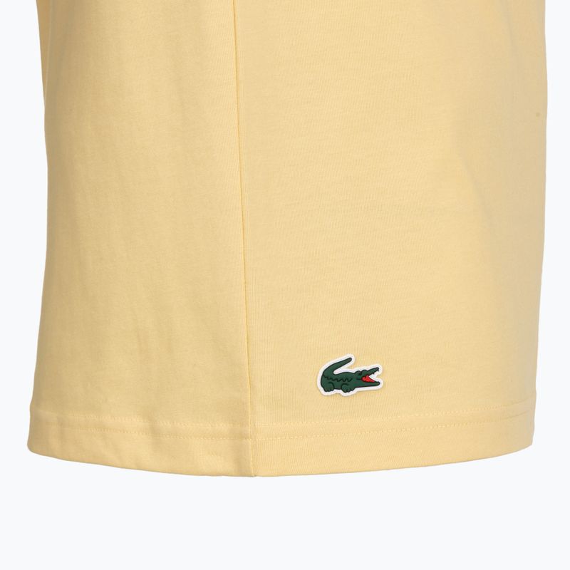 Koszulka męska + czapka Lacoste TH1044 soya/white 5