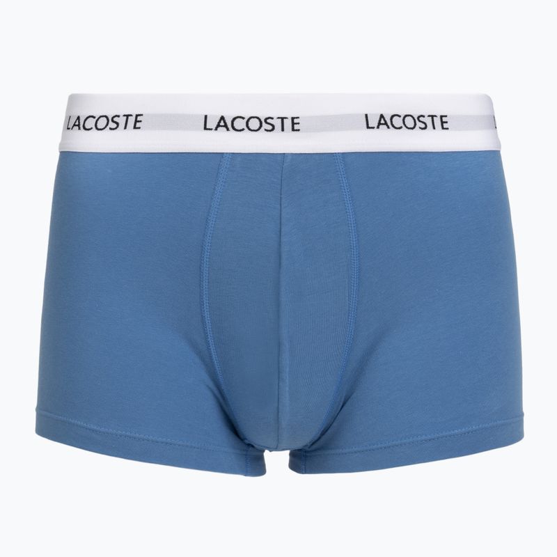 Bokserki męskie Lacoste 5H5150 3 pary turquin blue/navy blue/navy blue 2