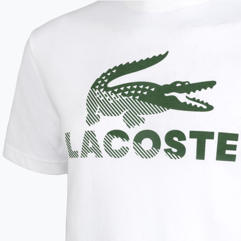 Koszulka męska Lacoste TH2630 white 3