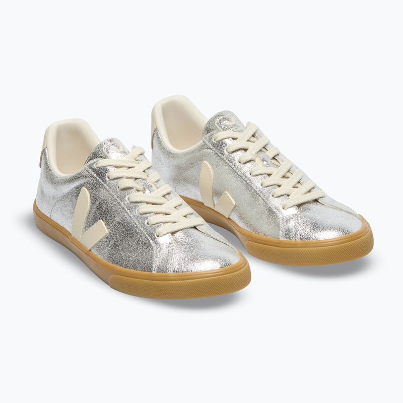 Buty damskie VEJA Esplar Logo silver/pierre/natural 8
