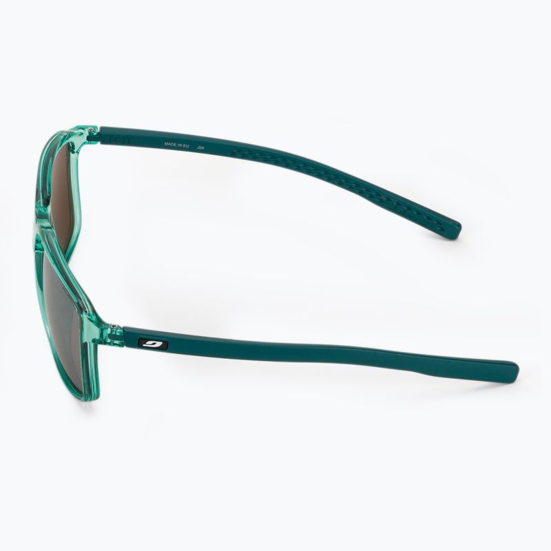 Okulary przeciwsłoneczne Julbo Creek Polarized green translu brillant/green 4