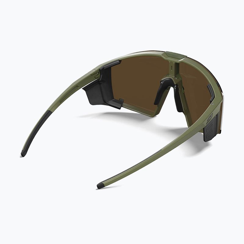 Okulary przeciwsłoneczne Julbo Edge Cover Reactiv army green/black 5