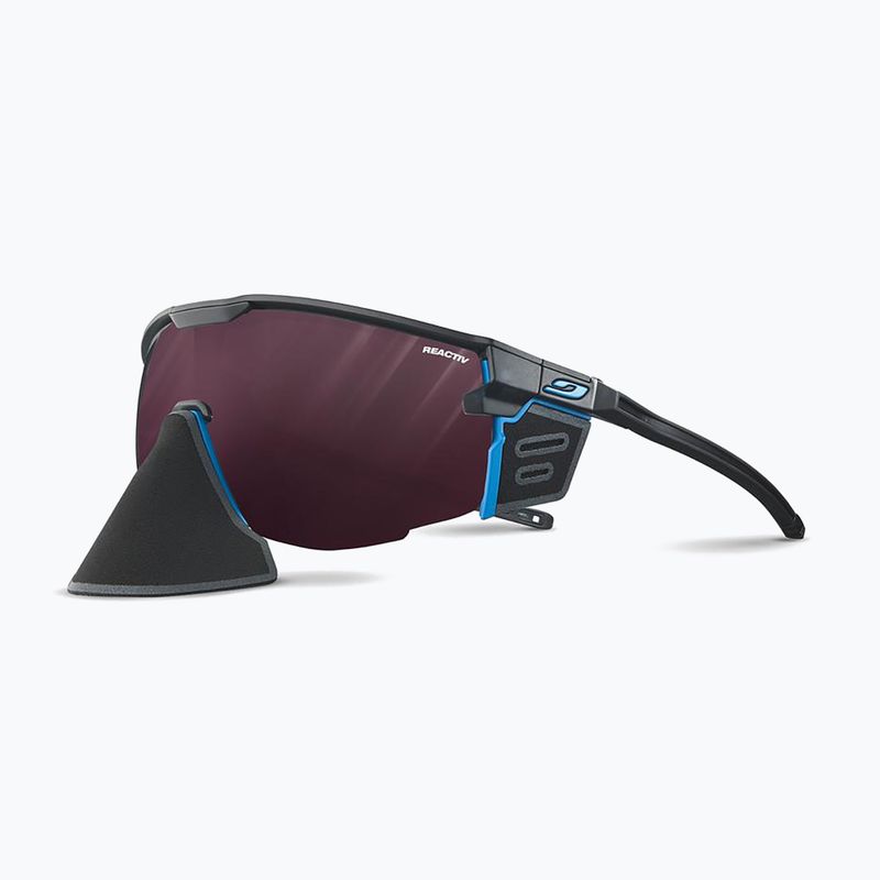 Okulary przeciwsłoneczne Julbo Ultimate Cover Reactiv High Contrast black/blue