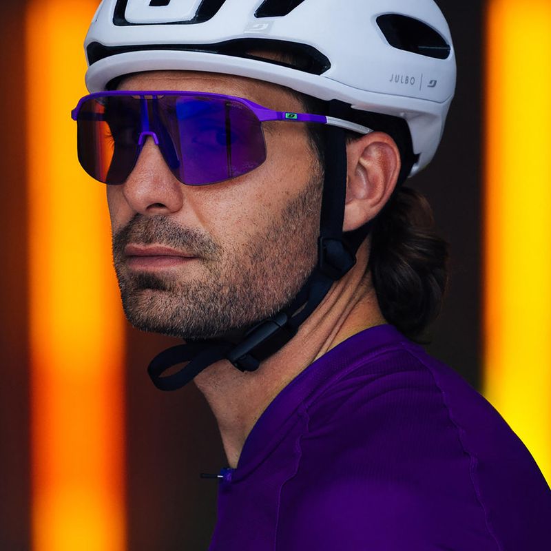 Okulary przeciwsłoneczne Julbo Density Reactiv High Contrast matt purple/gray/green 7
