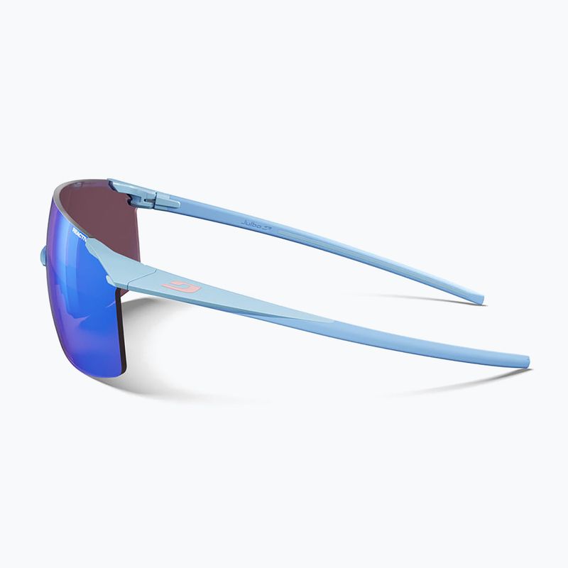 Okulary przeciwsłoneczne Julbo Faster M Reactiv High Contrast matt light blue 4