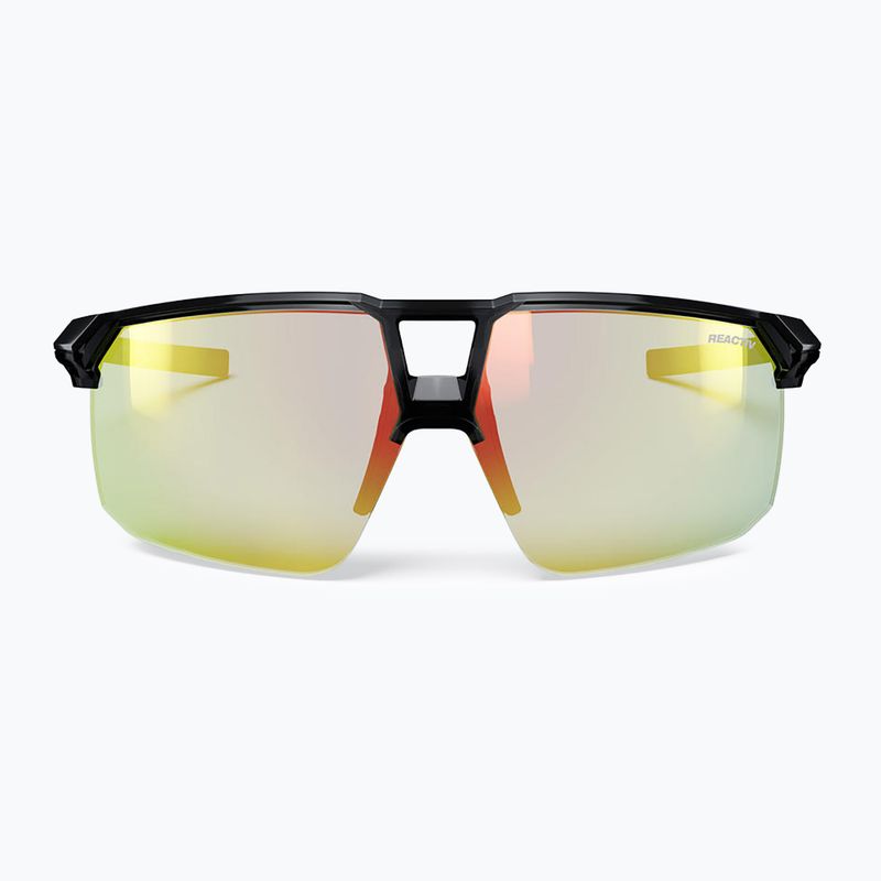 Okulary przeciwsłoneczne Julbo Liry Reactiv Light Amplifier shiny black/shiny translu dark grey 7