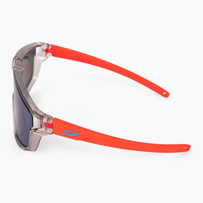 Okulary przeciwsłoneczne dziecięce Julbo Fury Mini Spectron shiny transl gray/matt fluo orange/blue 4