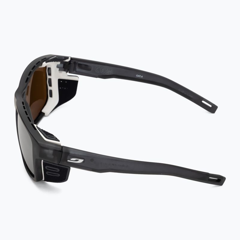 Okulary przeciwsłoneczne Julbo Shield M Spectron translucent black/white 4