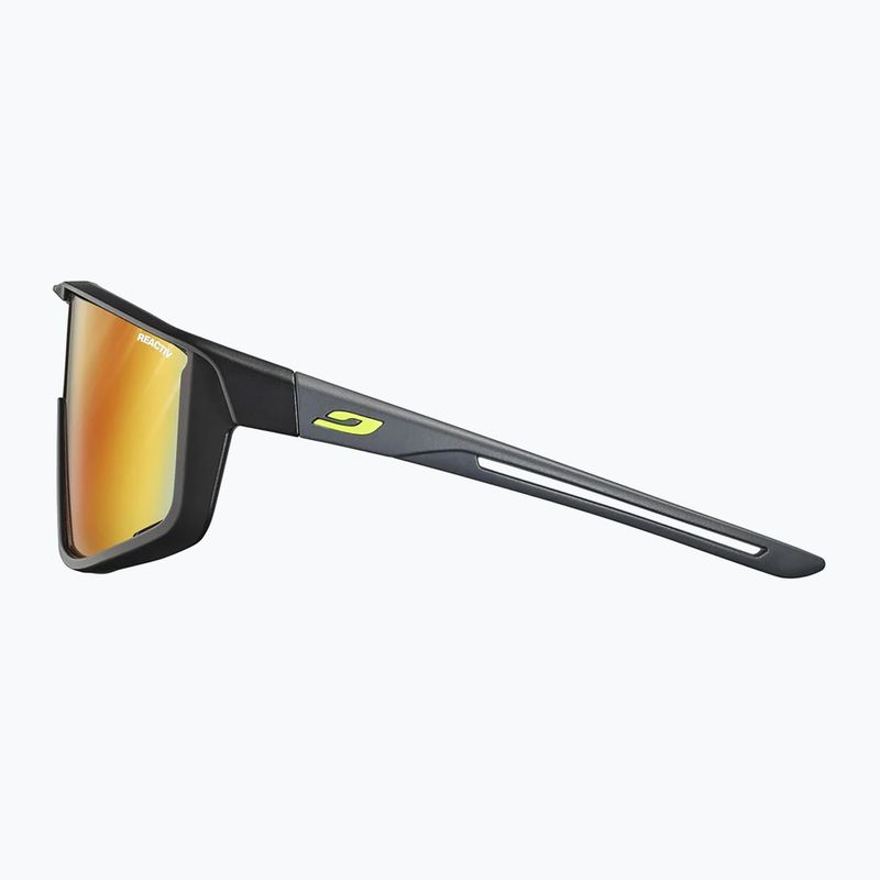 Okulary przeciwsłoneczne dziecięce Julbo Fury S Reactiv Light Amplifier matt black/gray/red 7