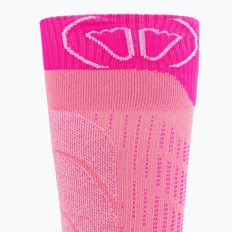 Skarpety narciarskie dziecięce SIDAS Ski Merino rose/violet 5