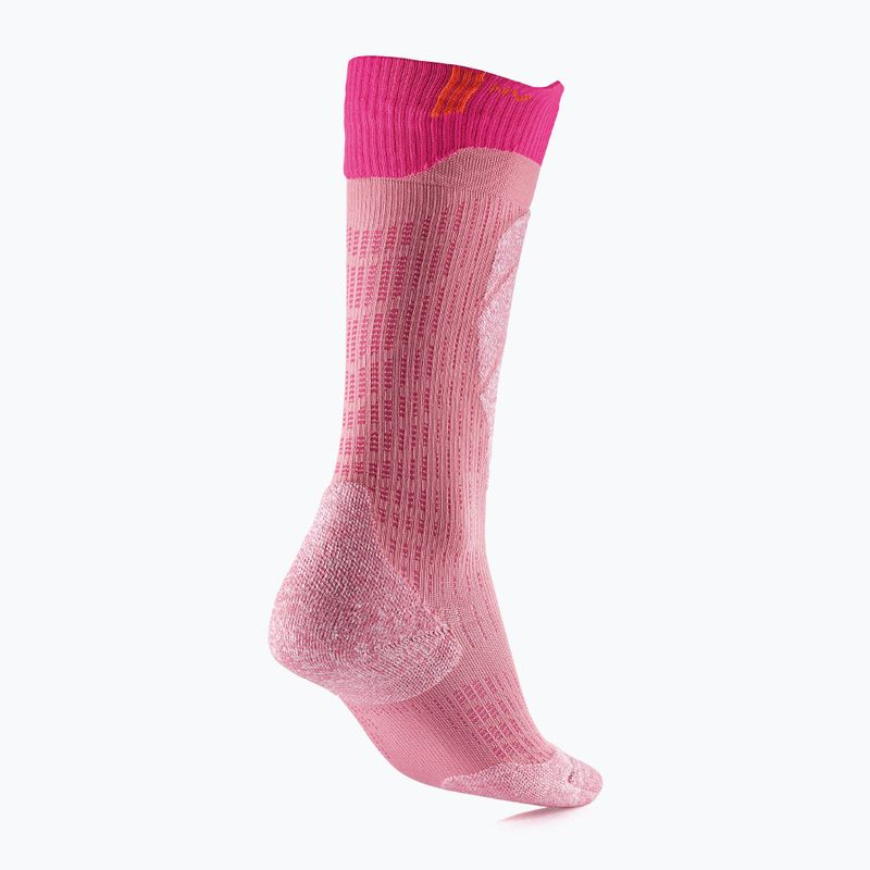 Skarpety narciarskie dziecięce SIDAS Ski Merino rose/violet 9