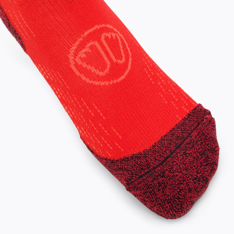 Skarpety narciarskie dziecięce SIDAS Ski Merino rouge/orange 4
