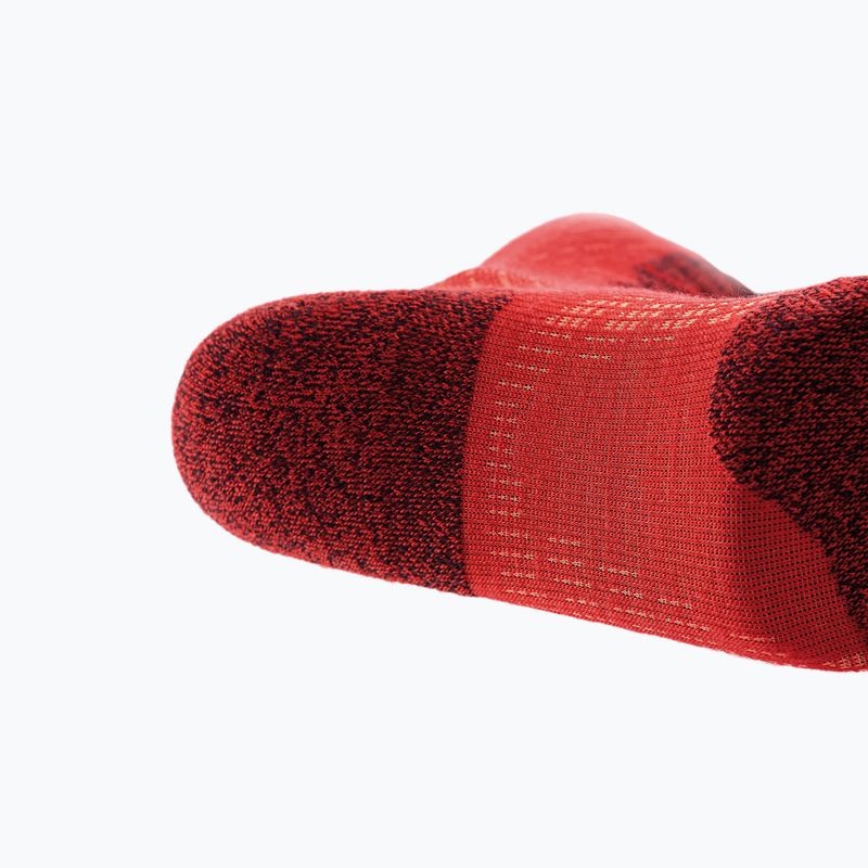 Skarpety narciarskie dziecięce SIDAS Ski Merino rouge/orange 10