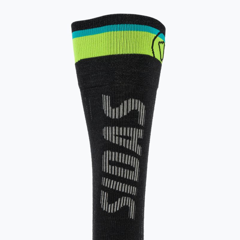 Skarpety narciarskie SIDAS Ski Ultra Fit black/yellow 4