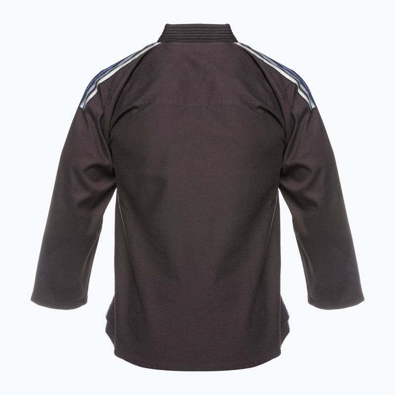 GI do brazylijskiego jiu-jitsu adidas Challenge 2.0 black/gradient blue 3