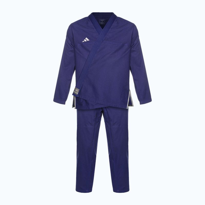 GI do brazylijskiego jiu-jitsu adidas Challenge 2.0 blue/grey