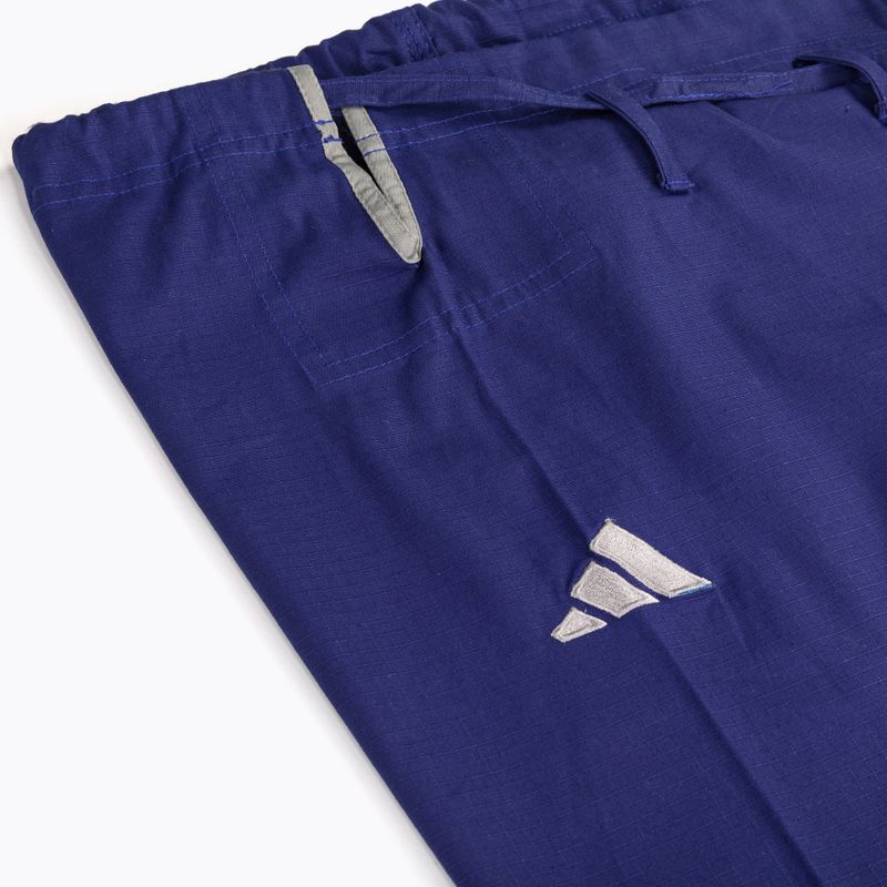 GI do brazylijskiego jiu-jitsu adidas Challenge 2.0 blue/grey 10