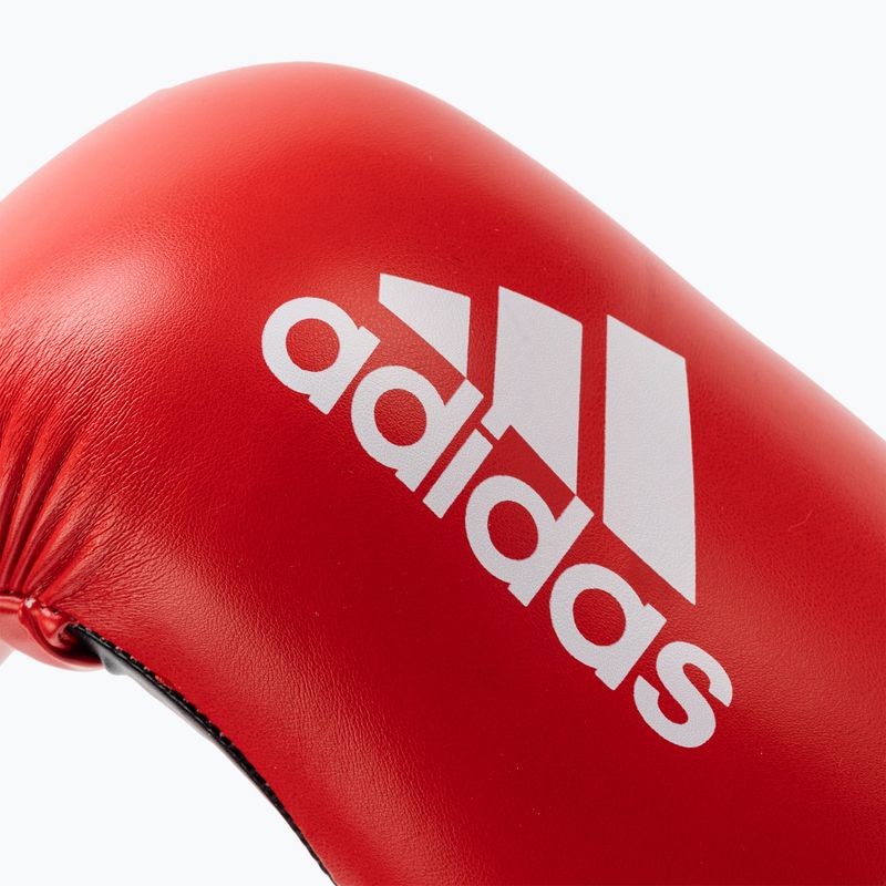 Rękawice bokserskie adidas Point Fight czerwony/biały 11