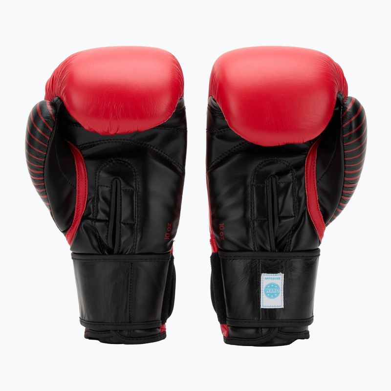 Rękawice bokserskie adidas Wako ADIKBWKF200 red/black 3