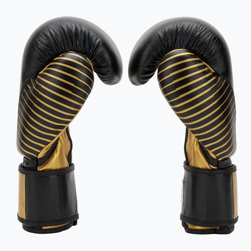 Rękawice bokserskie adidas Wako ADIKBWKF200 black/gold 4