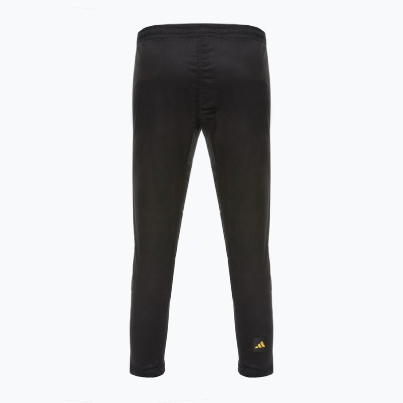 GI do brazylijskiego jiu-jitsu dziecięce adidas Rookie black/gold 7