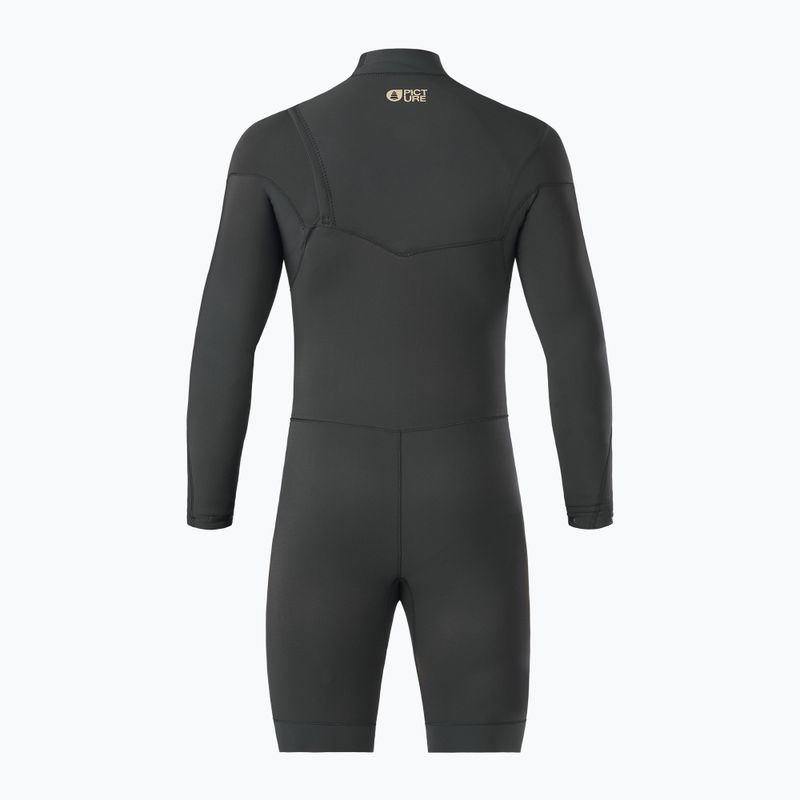 Pianka do pływania męska Picture Equation 2/2 mm Front Zip black 2