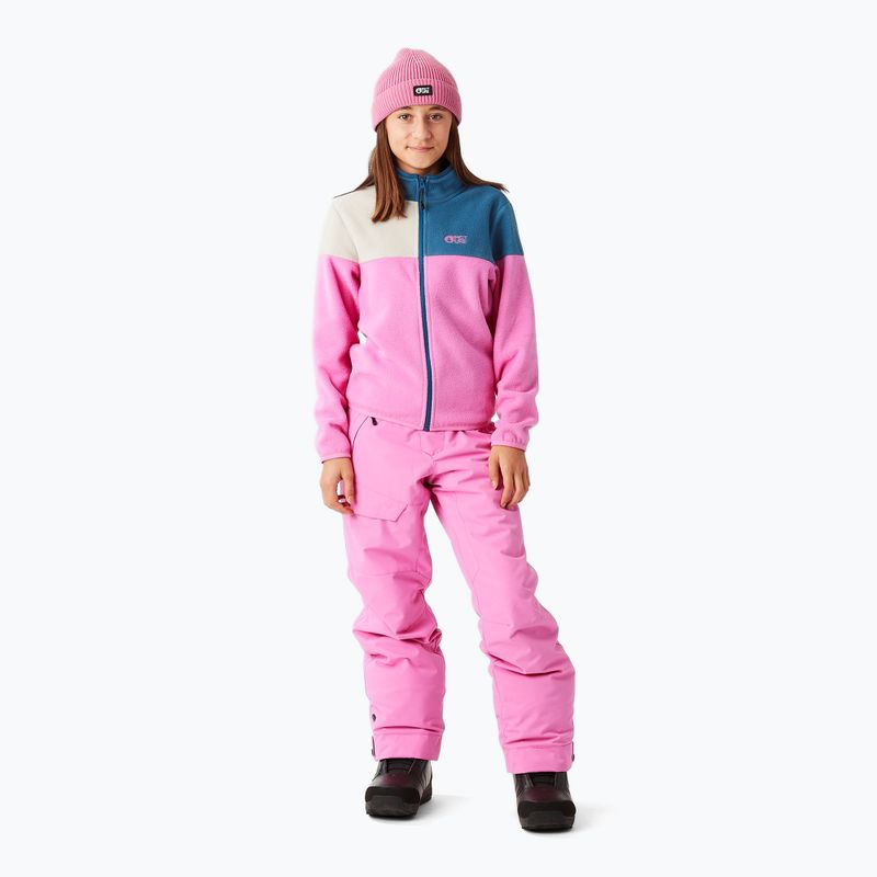 Spodnie narciarskie dziecięce Picture Time 10/10 super pink 2