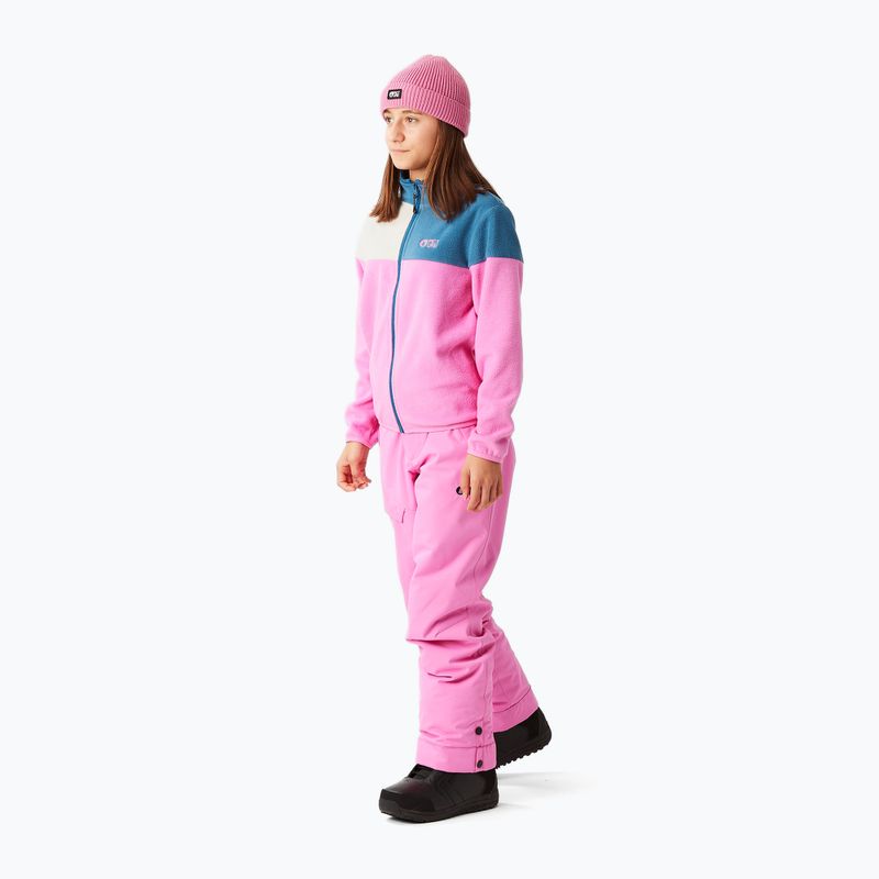 Spodnie narciarskie dziecięce Picture Time 10/10 super pink 4