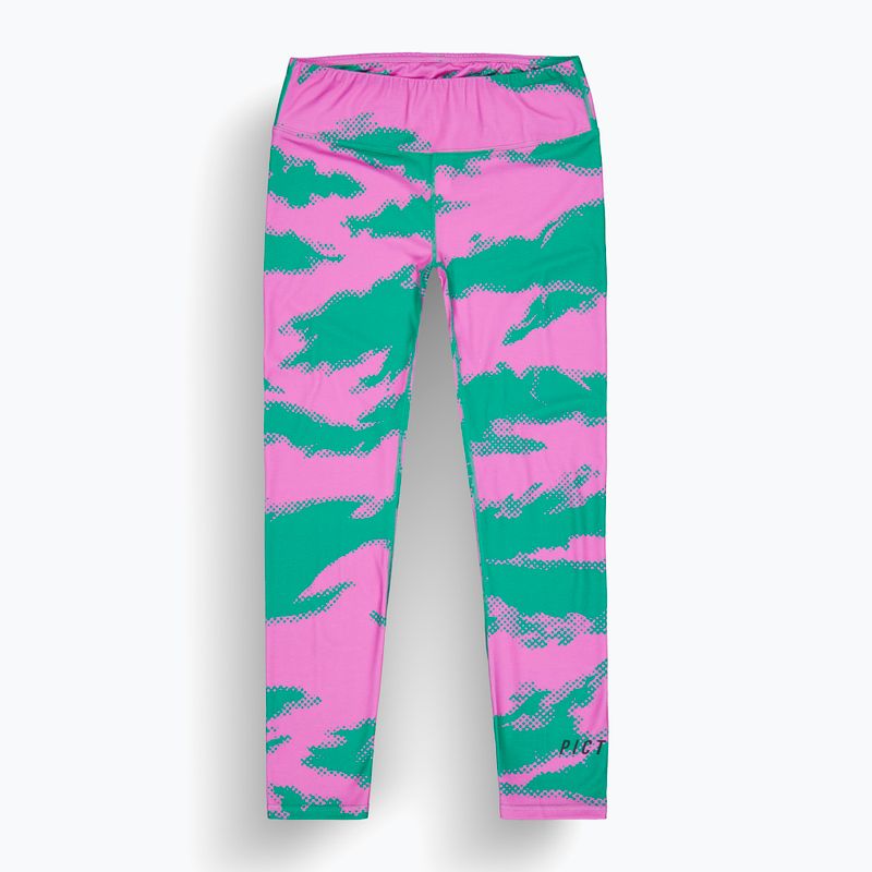 Legginsy termoaktywne damskie Picture Milita Printed retro bliss print 5