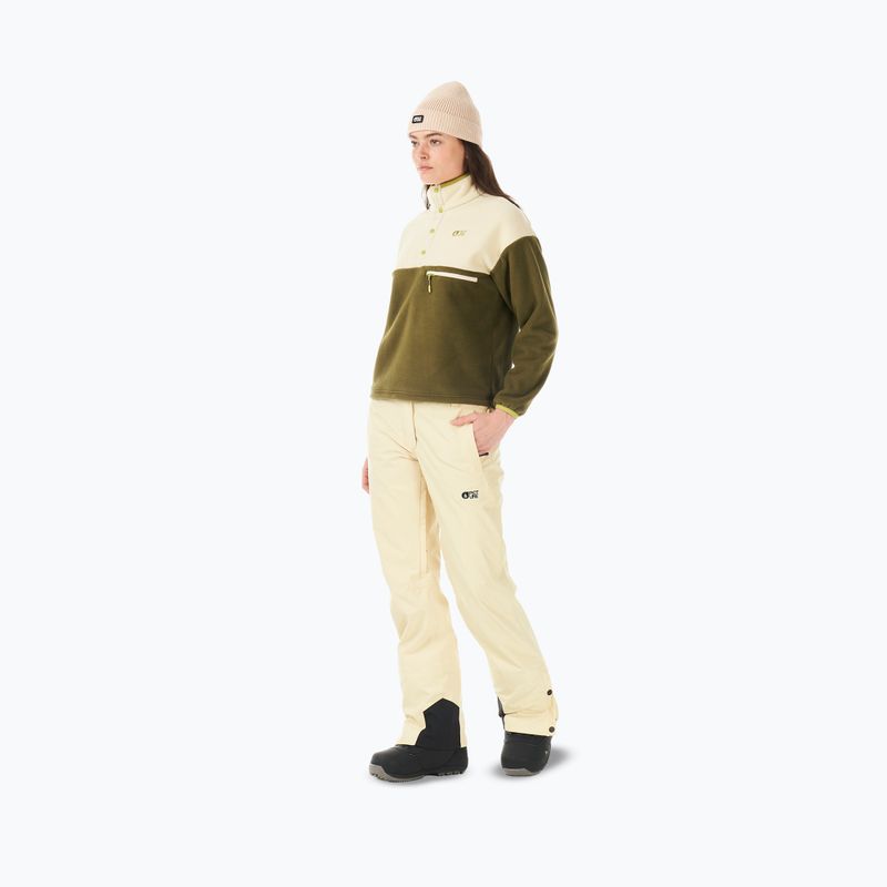 Bluza polarowa narciarska damska Picture Arcca 1/4 Zip tobacco 2