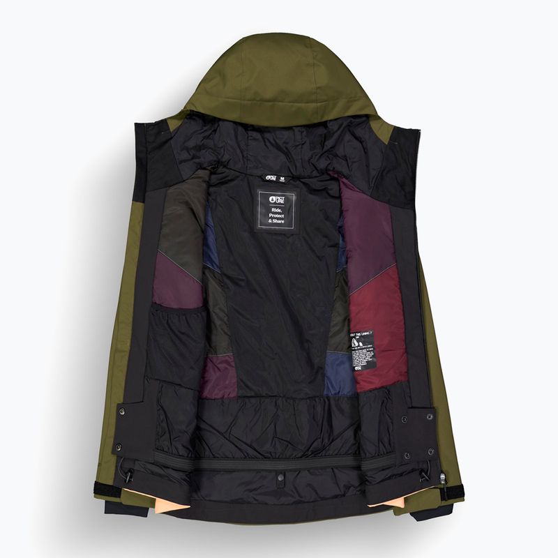 Kurtka narciarska damska Picture Seakrest tobacco black 13