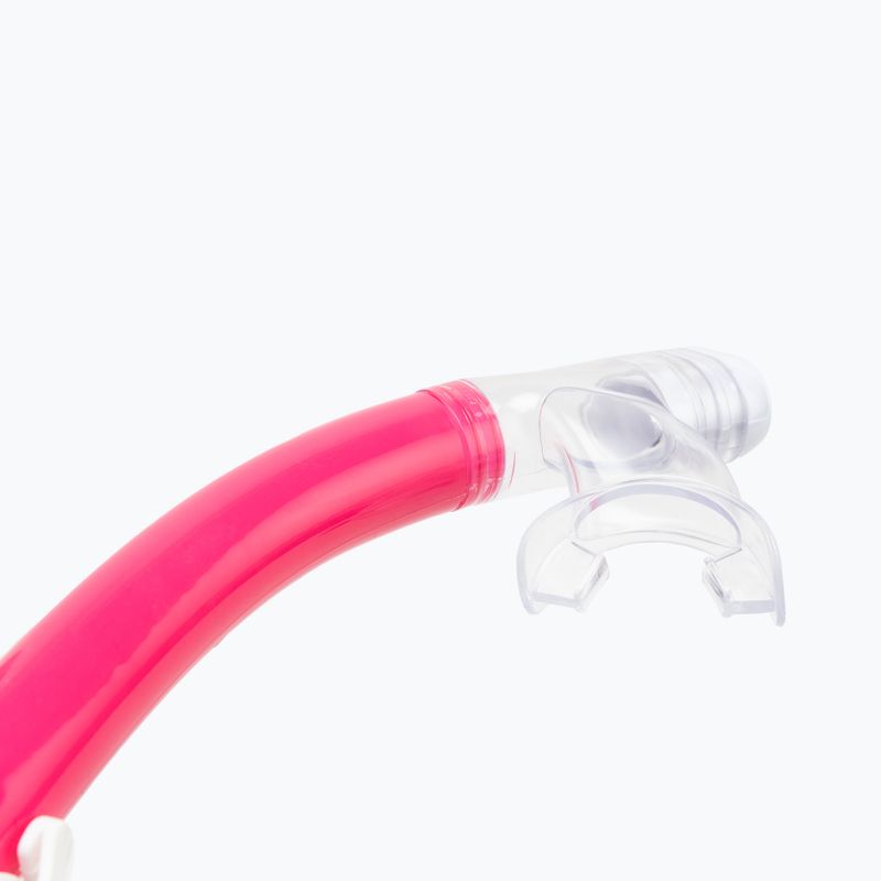 Zestaw do snorkelingu Aqualung Saturn Combo transparent/pink 8