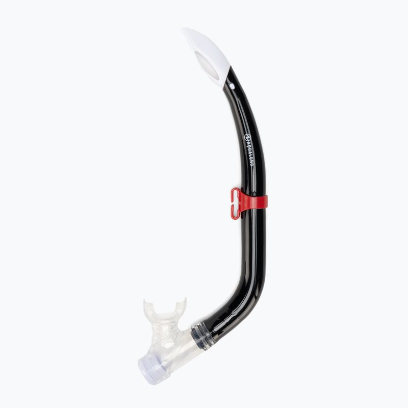 Fajka do snorkelingu dziecięca Aqualung Pike black/red/white