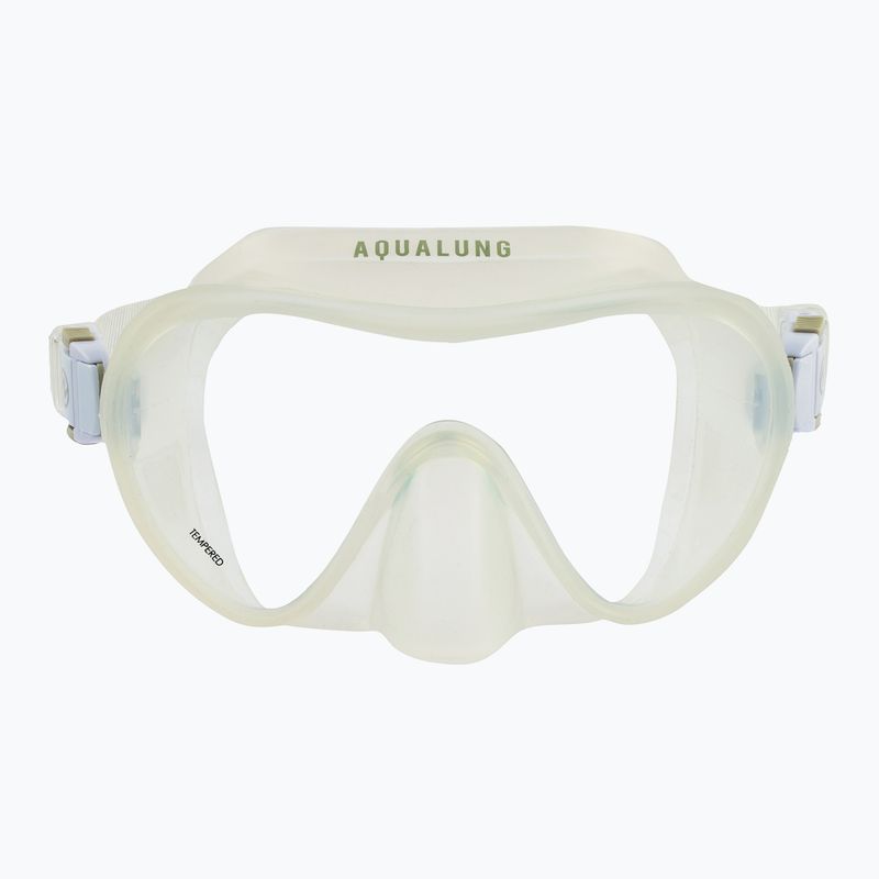 Maska do nurkowania Aqualung Nabul transparent 2