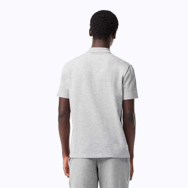 Koszulka polo męska Lacoste DH0783 silver chine 2