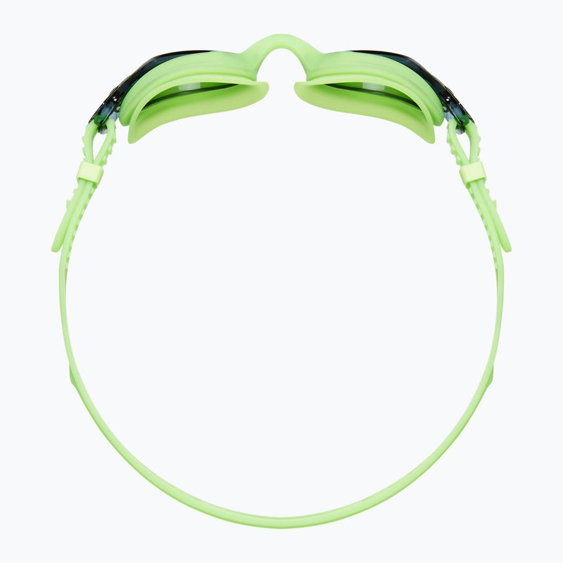 Okulary do pływania dziecięce TYR Swimple smoke/ fluo green 2