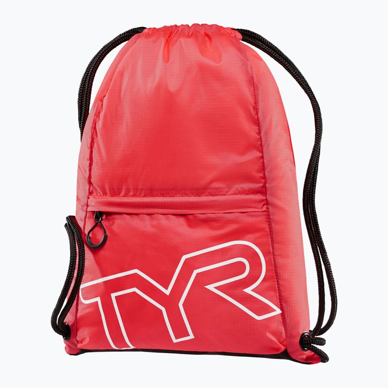Plecak pływacki TYR Drawstring Sackpack 13 l red
