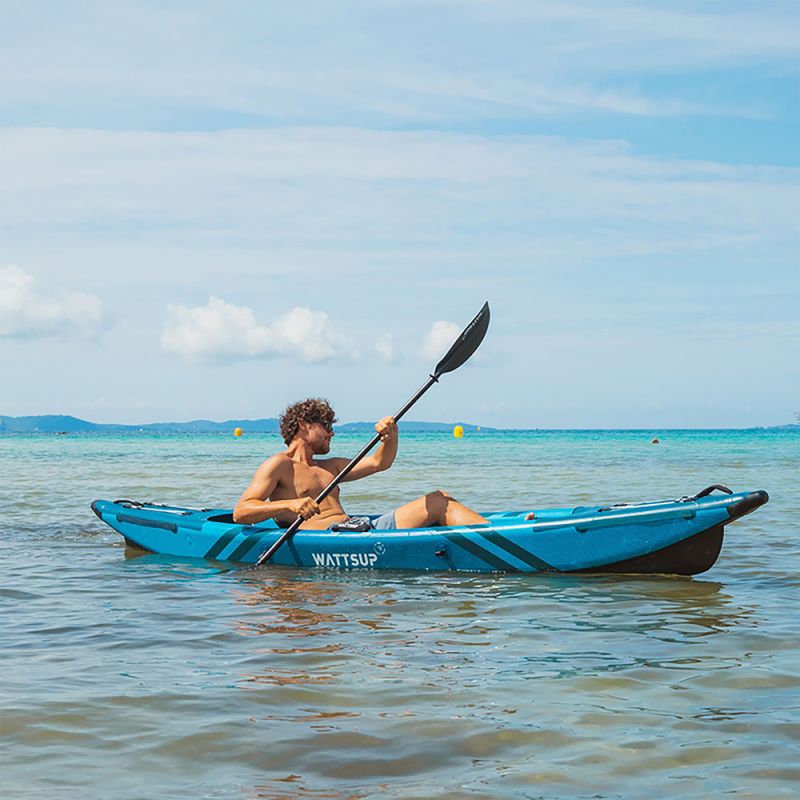 Kajak pompowany wysokociśnieniowy 1-osobowy WATTSUP Torpedo 1 365 cm 15