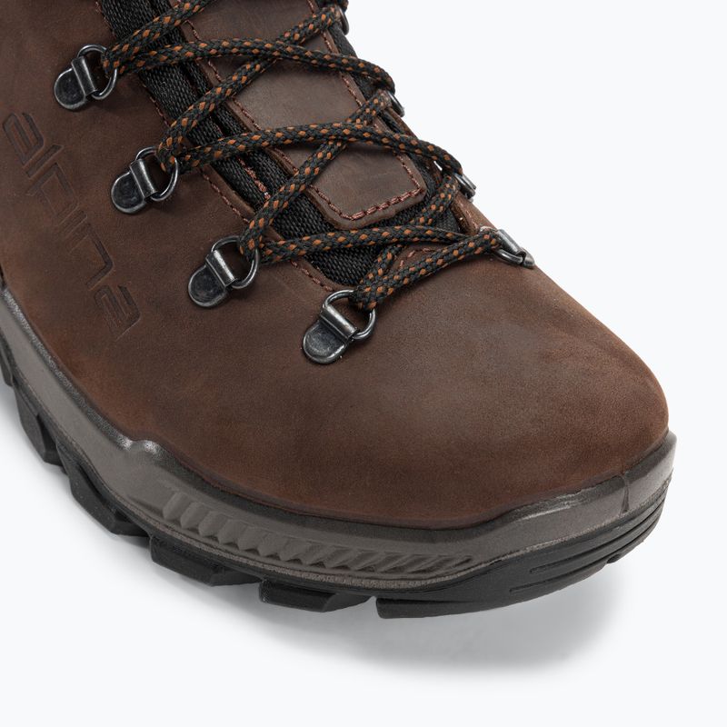 Buty trekkingowe męskie Alpina Prima Mid dark brown 7