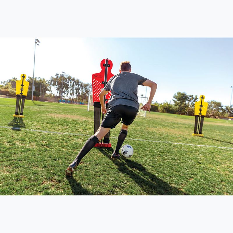 Manekin treningowy SKLZ Pro Training Soccer Defender czerwony 7