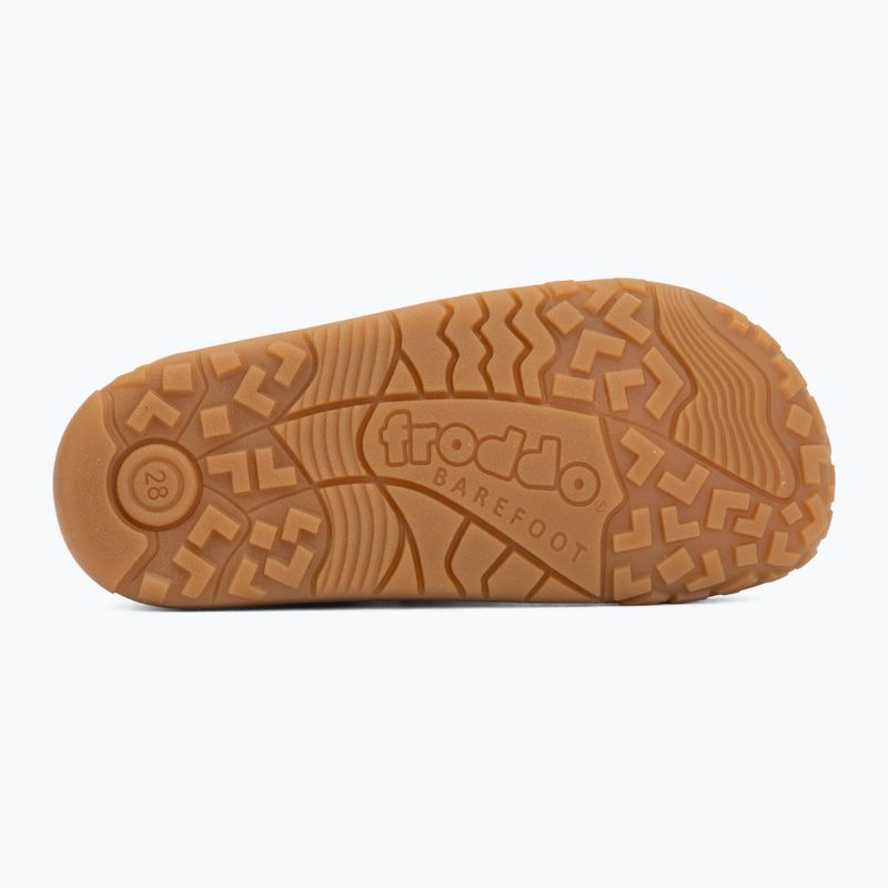 Buty barefoot dziecięce Froddo Baze cognac 4