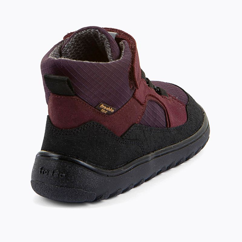 Śniegowce barefoot dziecięce Froddo Barefoot Up Path Tex dark bordeaux 5