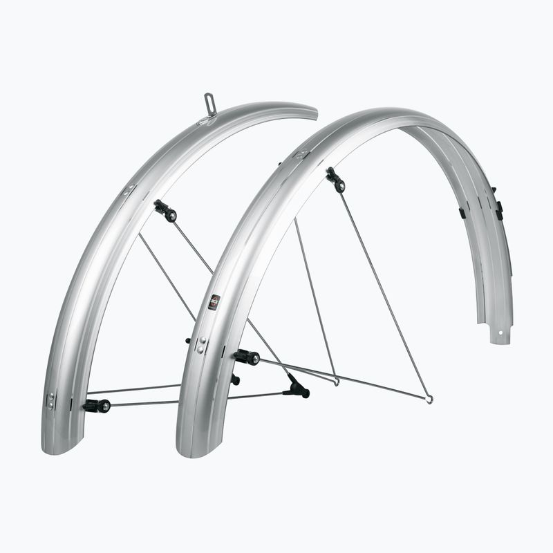 Błotniki rowerowe SKS Bluemels Basic set 28" / 35 mm silver