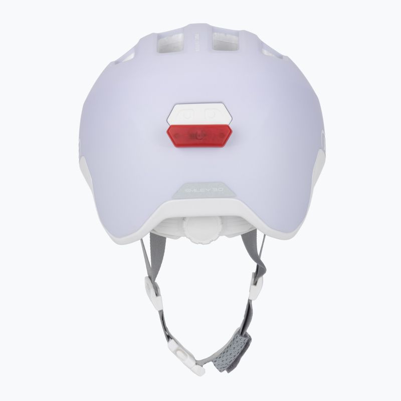 Kask rowerowy dziecięcy ABUS Smiley 3.0 ACE LED pure lavender 4