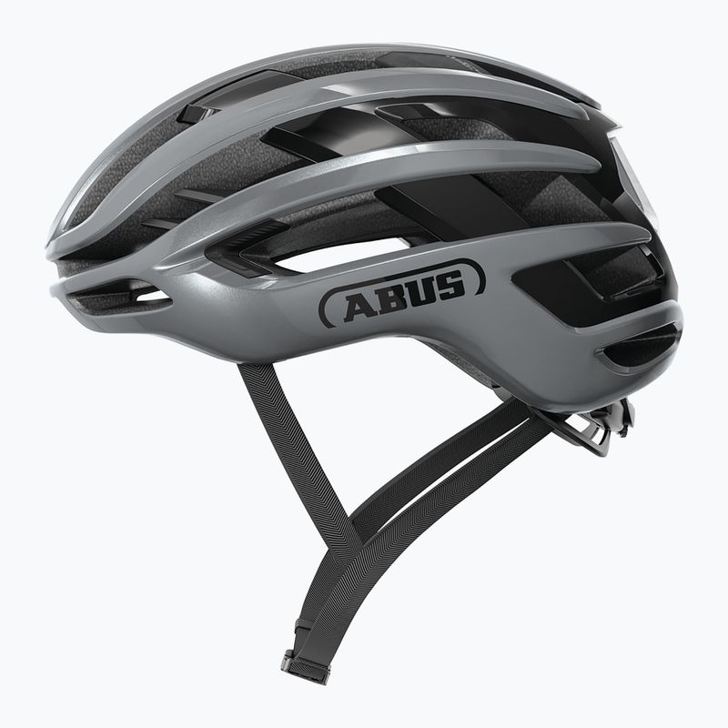 Kask rowerowy ABUS Airbreaker 2.0 graphite silver 10