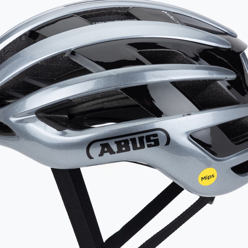 Kask rowerowy ABUS Airbreaker 2.0 Mips graphite silver 7