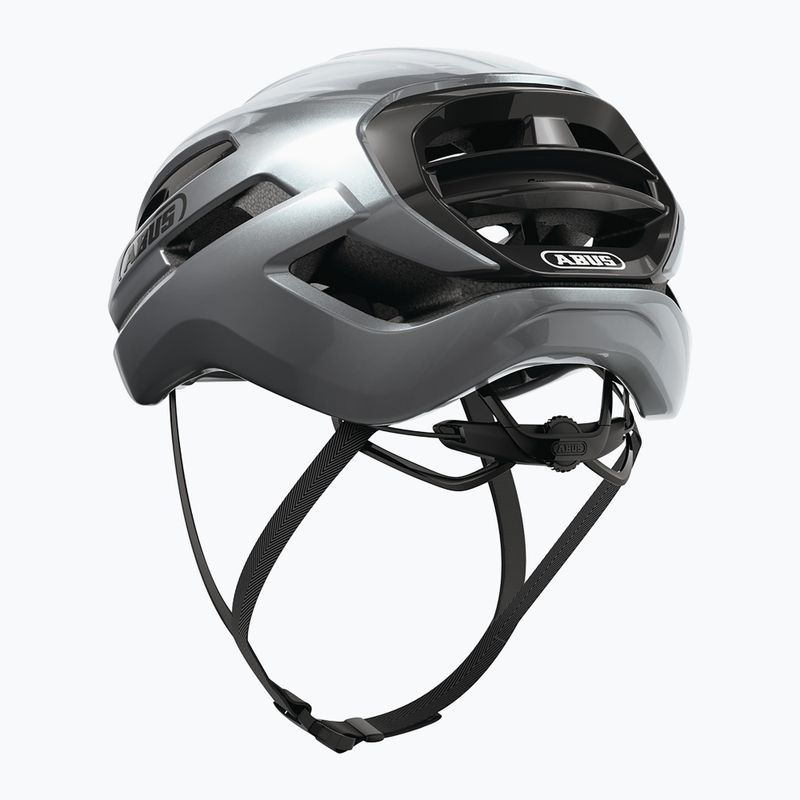 Kask rowerowy ABUS Taipan graphite silver 3